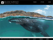 Tablet Screenshot of below-surface.com